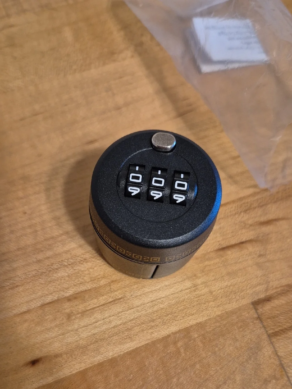 3 Digit Combination Wine Bottle Lock Cap Set Of 2
